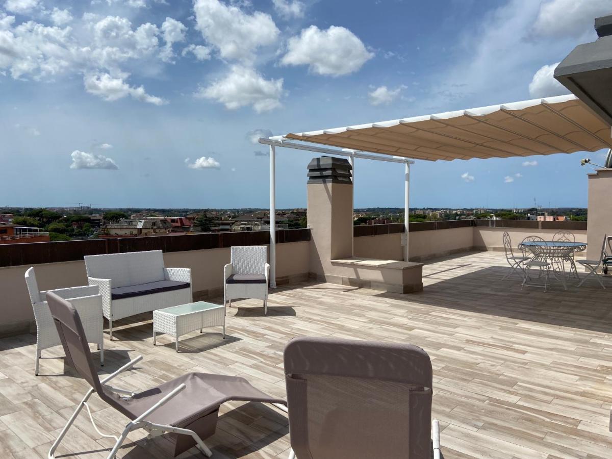 شقة Attico Panoramico Luxury Roma المظهر الخارجي الصورة